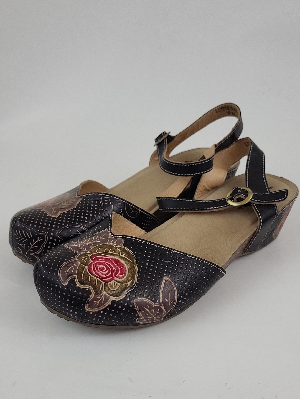 L'Artiste Spring Step Women's Lizzie Rose Sandal Size EU 39